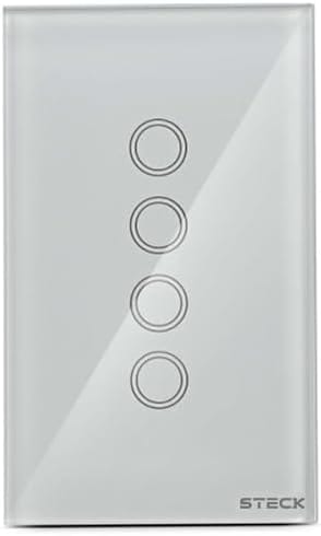 <p><strong>Transforme sua Casa com o Interruptor Inteligente Steck 4x2” Touch Wi-Fi – Apenas R$149,90!</strong></p>