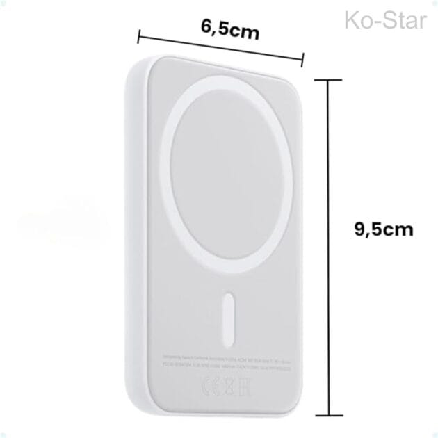 <p><strong>Ko-Star: Carregador Portátil Magnético Mag-safe para iPhones a R$31,74!</strong></p>
