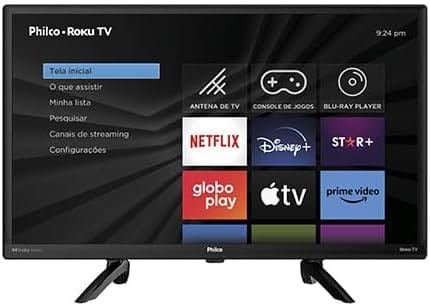 <p><strong>PHILCO Smart TV 24” PTV24G5YR2CP Roku TV com Dolby Audio por R$829,00 - Acesse Agora!</strong></p>