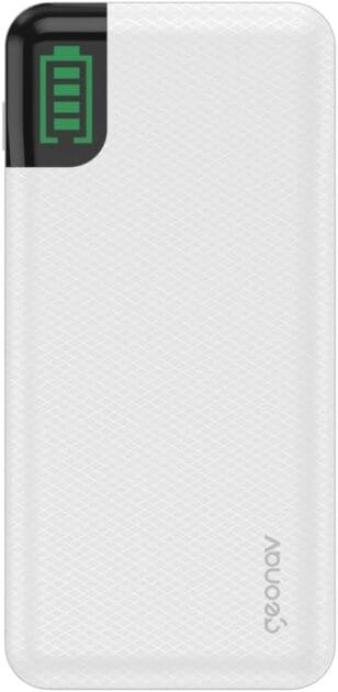 <p><strong>Geonav Power Bank 20.000mAh: Carregador Rápido Branco por R$238,00 – Até 7 Recargas!</strong></p>