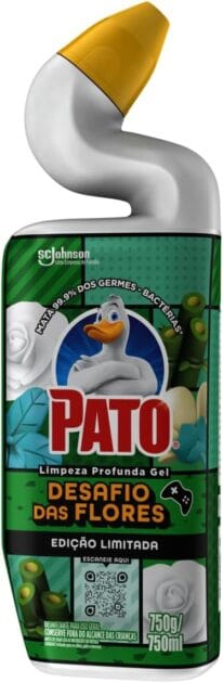 <p><strong>Pato Limpador Sanitário Gel Edição Limitada Desafio das Flores 750ml - De R$16,99 por R$0,02! Limpeza Profunda na sua Casa!</strong></p>