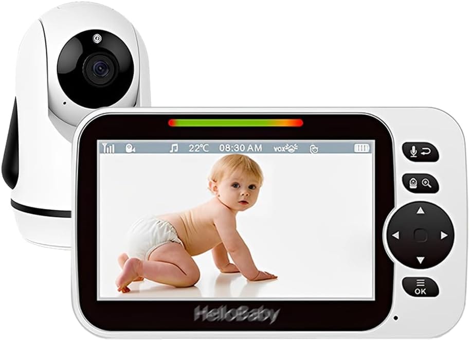 <p><strong>HOMELIFE: Babá Eletrônica 5" com Visão Noturna e Canções - R$530,72!</strong></p>