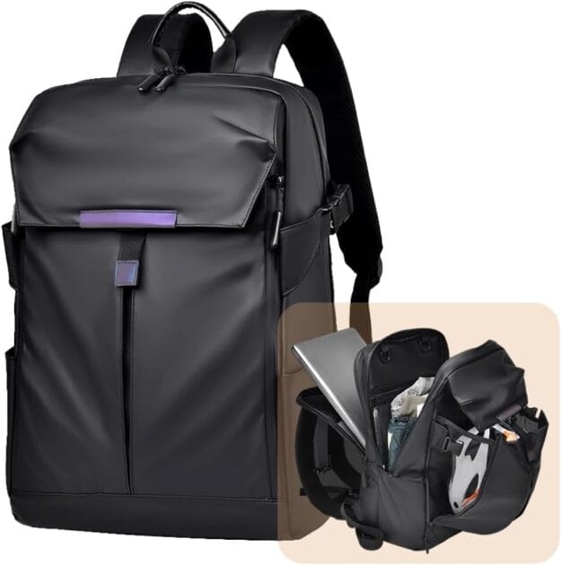 <p><strong>Aproveite! Mochila Couro Masculina Impermeável Romantic Crown por R$99,99</strong> </p>
<p>Destaque-se com a mochila perfeita para notebook e aventuras!</p>