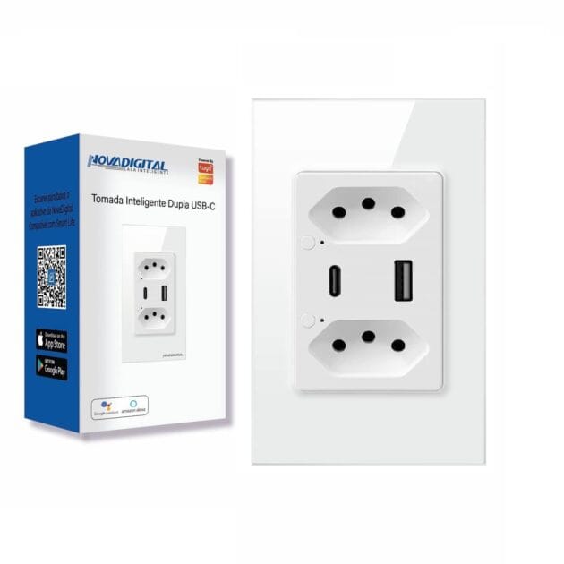 <p><strong>Transforme Sua Casa com a NOVADIGITAL: Tomada Inteligente WiFi e USB por R$118!</strong></p>