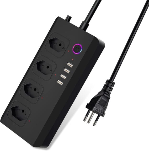 <p><strong>Garanta segurança e praticidade com a Régua Inteligente Jinvoo - Controle tudo pelo app ou por voz! Apenas R$229,99!</strong></p>