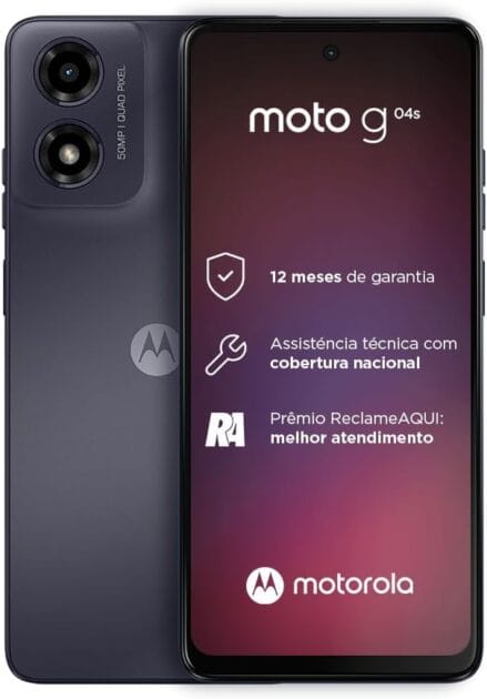 <p><strong>Garanta já o Motorola Moto G04s - 128GB, 8GB RAM e Câmera 16MP por R$649,03!</strong></p>