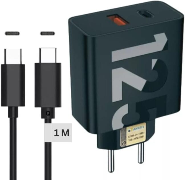<p><strong>Maletry Carregador Turbo 125W + Cabo USB-C 1M – Rápido e Compatível com iPhone 15 e Mais por R$98!</strong></p>