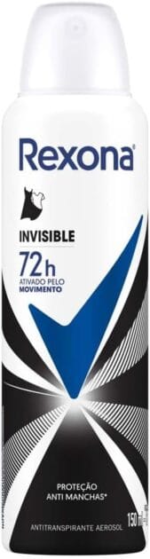 <p><strong>Rexona Desodorante Antitranspirante Feminino Invisible 150Ml por apenas R$15,69 – Proteção e Frescor em Beleza > Corpo e Banho!</strong></p>