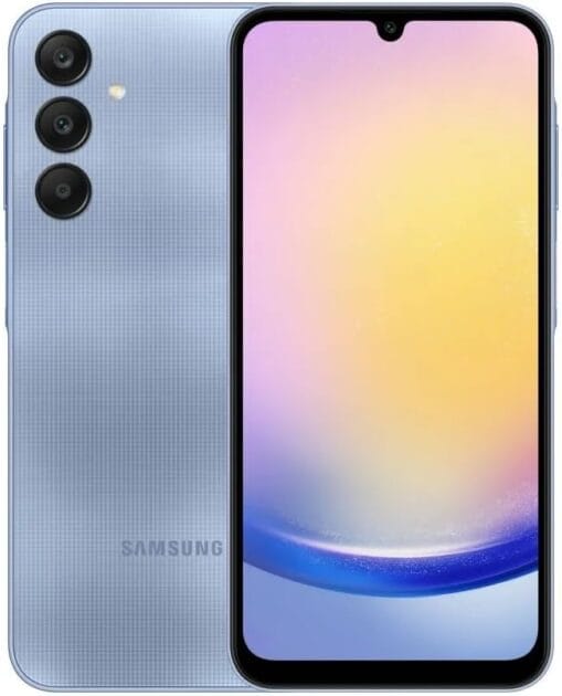 <p><strong>SAMSUNG Galaxy A25 5G: 256GB, 8GB RAM, Tela Infinita 6.5", Azul por R$1.399!</strong></p>