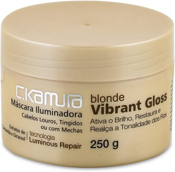 <p><strong>C.Kamura Máscara Iluminadora Blonde 250 ml por R$0,15 - Brilho e Vida para Seus Cabelos!</strong></p>