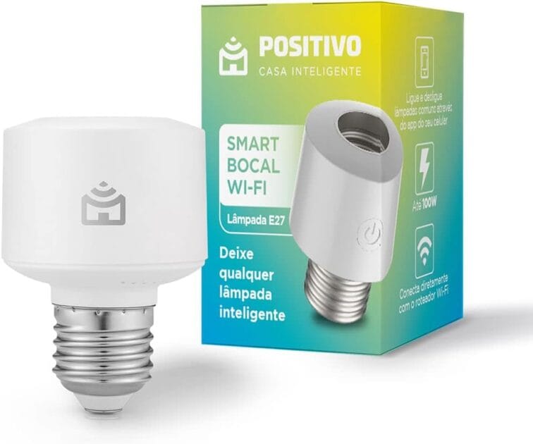 <p><strong>Transforme sua Iluminação com o Smart Bocal Wi-Fi Positivo por R$98,00!</strong></p>