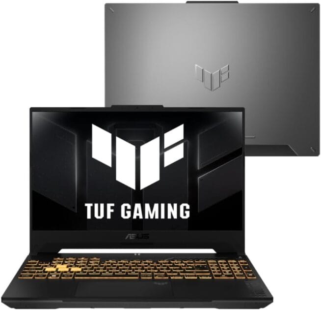 <p><strong>ASUS TUF Gaming F15: Intel i7, 8GB, 512GB SSD, RTX4050 a R$7.999!</strong></p>