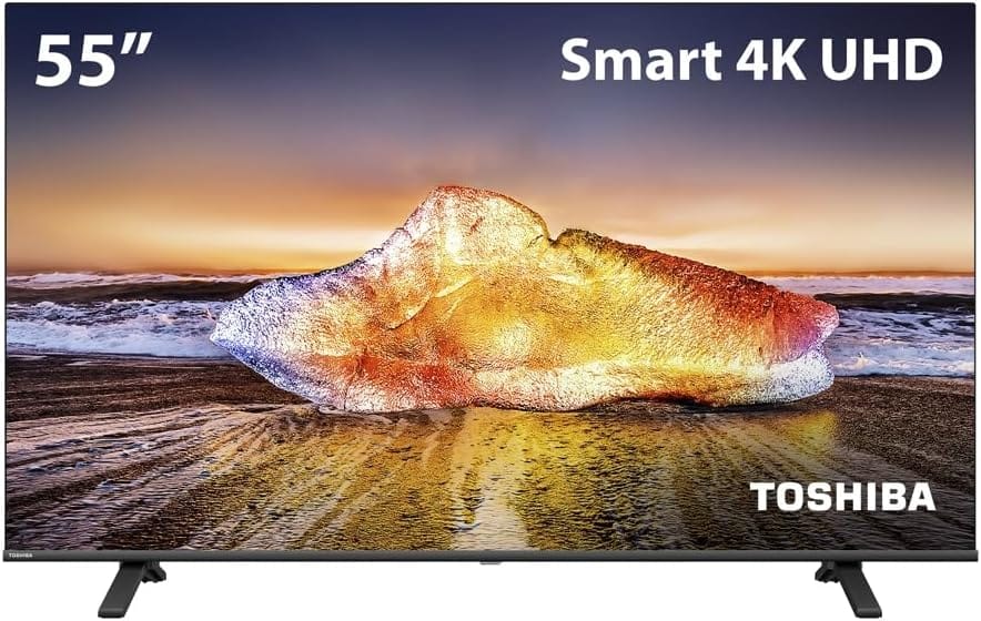 <p><strong>TOSHIBA Smart TV 55" 4K Dolby Audio Vidaa - TB023M por R$2.839,90 – Não perca!</strong></p>