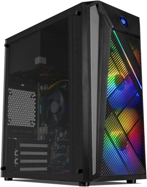 <p><strong>Mancer PC Gamer com AMD Ryzen 5, 16GB RAM, SSD 480GB - R$2.635,90!</strong></p>