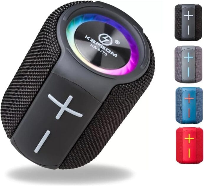 <p><strong>Caixa De Som Bluetooth Prova D'Água USB 5.0 - Potência e Qualidade por R$95,96!</strong></p>