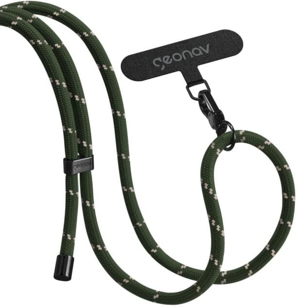 <p><strong>Geonav: Cordão de Pescoço Universal para Celular - Segurança e Estilo por R$69!</strong></p>