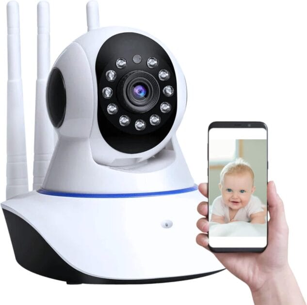 <p><strong>TKLA Câmera Babá Eletrônica 1080p Full HD Wifi 360º - Segurança por R$66,60!</strong></p>