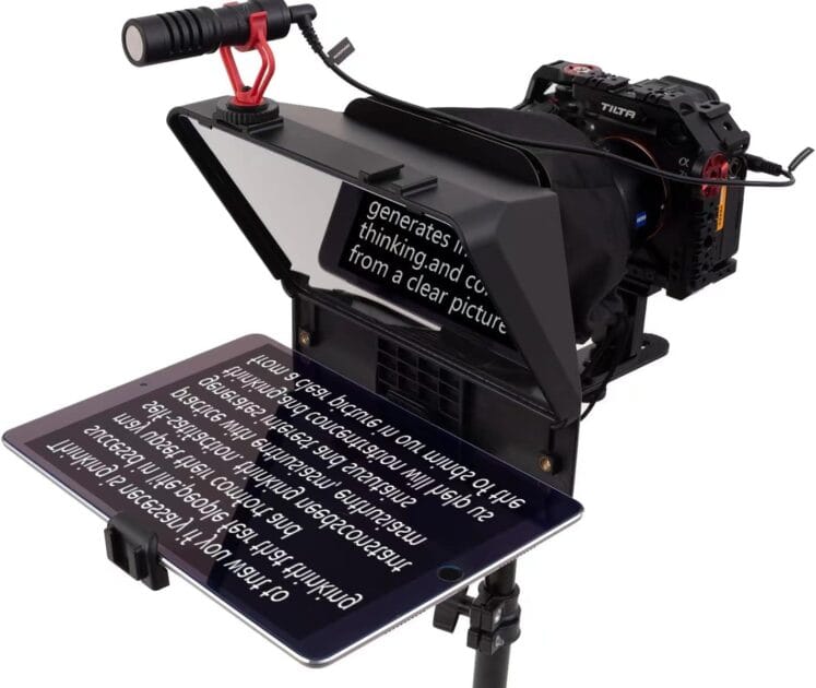 <p><strong>Inmei A10 Teleprompter Portátil: Gravações Profissionais e Acessíveis por R$831,50!</strong></p>