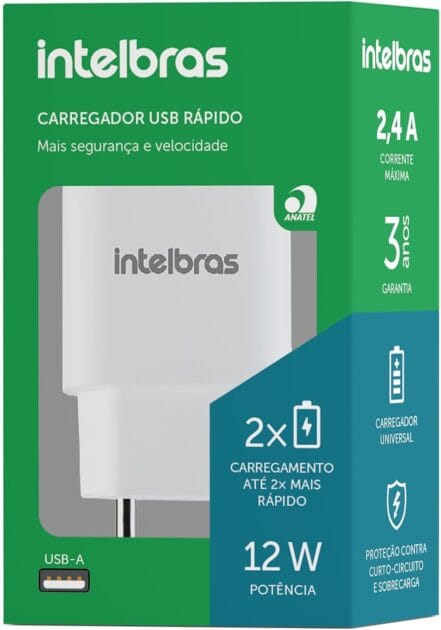 <p><strong>Fonte Carregador USB EC 1 Fast Branco Intelbras por R$29,90 – Garanta o Seu Agora!</strong></p>
