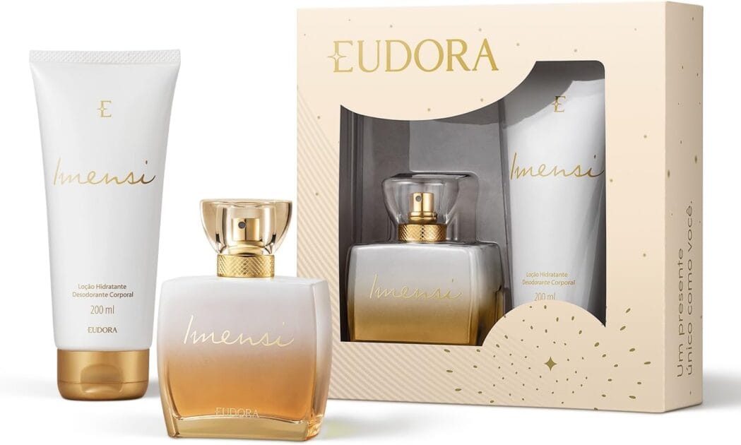 <p><strong>Eudora Imensi Kit Presente Natal (2 itens) por R$146,84 – Surpreenda-se com a Beleza!</strong></p>