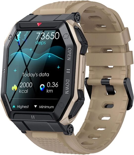 <p><strong>Hrich Smartwatch: Relógio Inteligente Masculino com Chamadas e Tela HD por R$165!</strong></p>