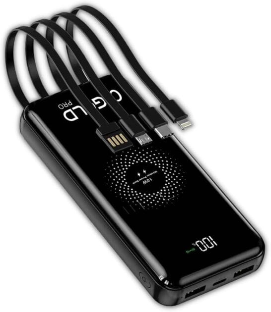 <p><strong>A'Gold Carregador Portátil Indução Sem Fio 20000mAh (Preto) - de R$119,00 por R$105,00! Garanta já o seu!</strong></p>