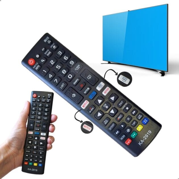 <p><strong>Controle Remoto Genérico para LG Smart TV - Teclas Prime e Netflix por R$28,90!</strong></p>