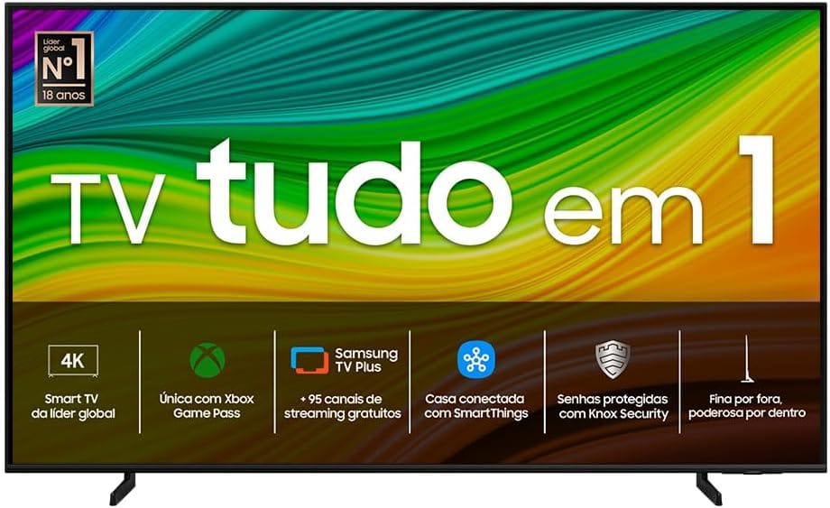 <p><strong>Aproveite! Samsung Smart TV 55" QLED 4K 55Q60D por R$3.097,00 – Design AirSlim e Cores Incríveis!</strong></p>