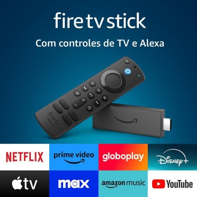 <p><strong>Fire TV Stick Full HD com Alexa e Controle Remoto por Voz – Apenas R$299!</strong></p>