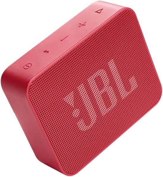 <p><strong>JBL Go Essential Bluetooth: Caixa de Som À Prova D'água Vermelha por R$163!</strong></p>