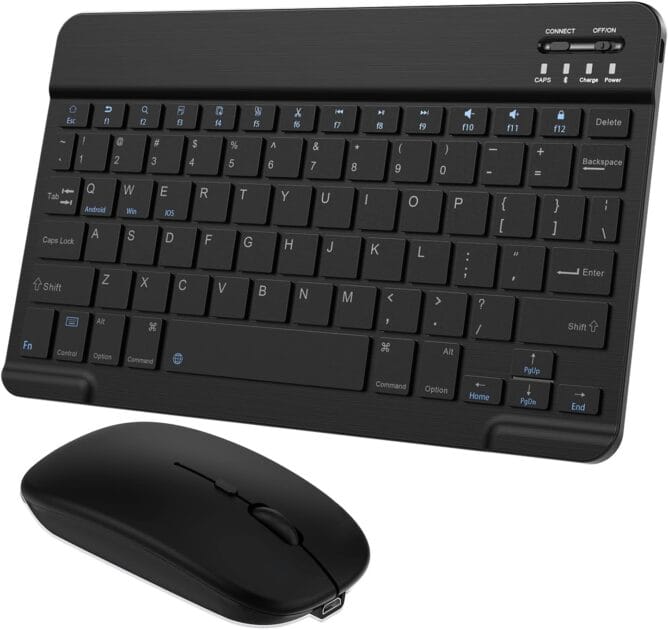 <p><strong>TOHAKATA: Combo Bluetooth UltraFino de Teclado e Mouse Recarregável por R$53,90 – A Comodidade Sem Fio que Você Merece!</strong></p>