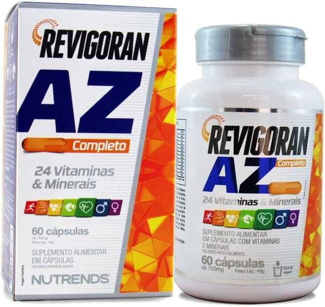 <p><strong>Nutrends Multivitamínico A-Z Revigoram 750mg - 60 Cápsulas por R$42,99! Saúde e Bem-Estar em Você!</strong></p>