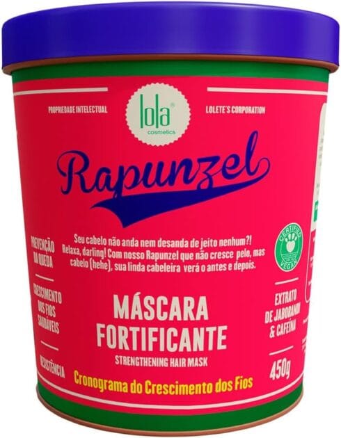<p><strong>Lola Rapunzel Máscara 450G: De R$64,90 por R$36,79 – Cuide dos Seus Fios!</strong></p>