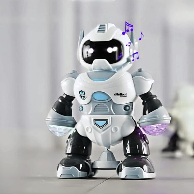 <p><strong>Brinquedo Robô Inteligente Giratório 360° com Mini Projetor por R$84,50 – Diversão Garantida em Brinquedos e Jogos!</strong></p>