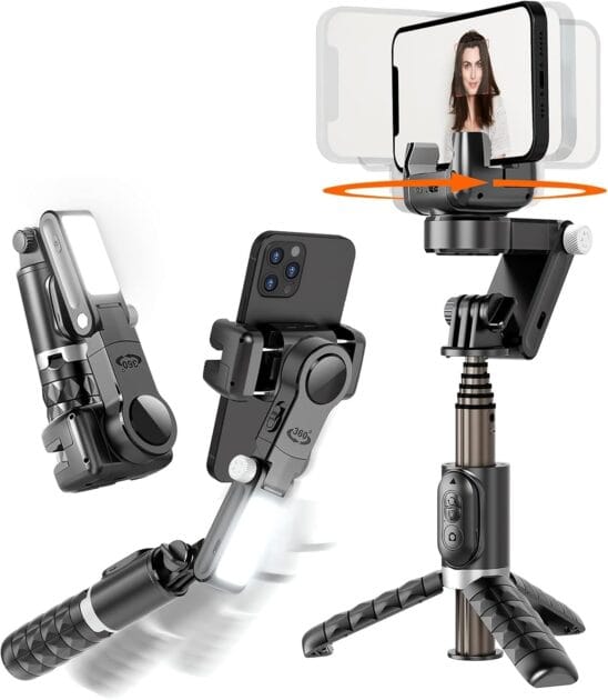 <p><strong>KOSCHEAL Estabilizador 2 Eixos para Smartphone: Perfeito para Vlogs e TikTok por R$222,90!</strong></p>