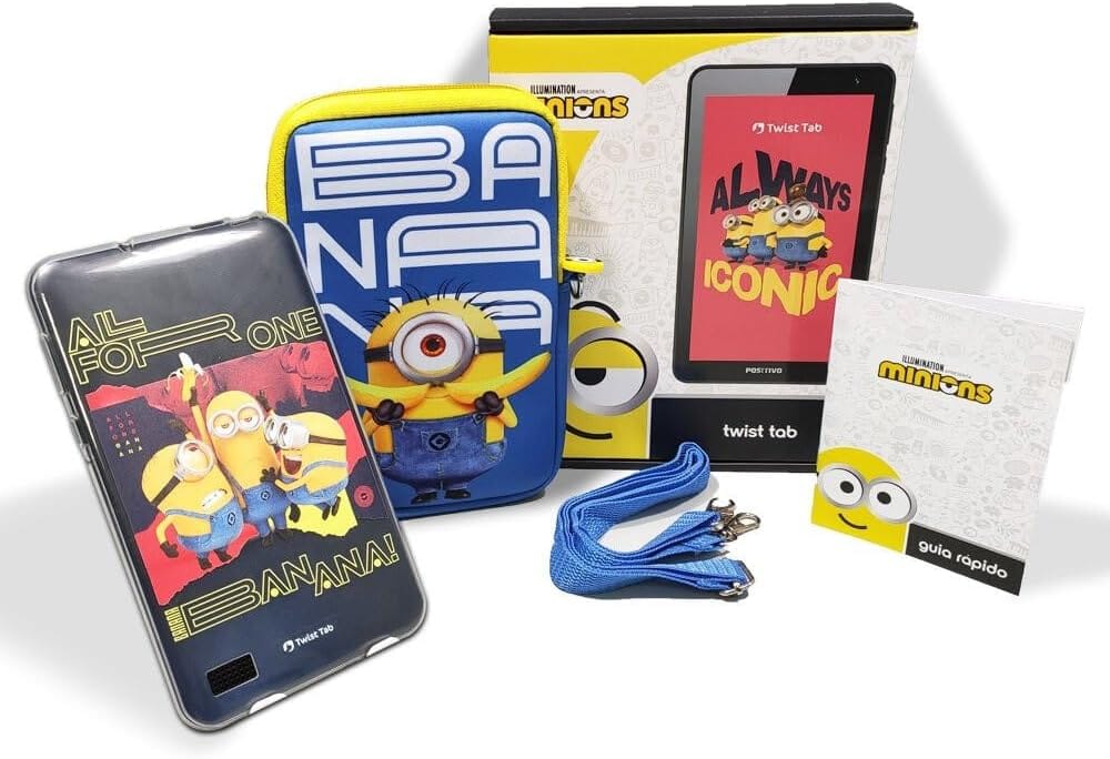 <p><strong>Descubra o Positivo Twist Tab Minions+ com 2 Capas! Só R$399,99!</strong></p>