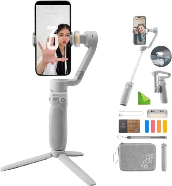 <p><strong>Capture Momentos Incríveis com o Zhiyun Smooth Q4 Combo - R$1.315,86!</strong></p>