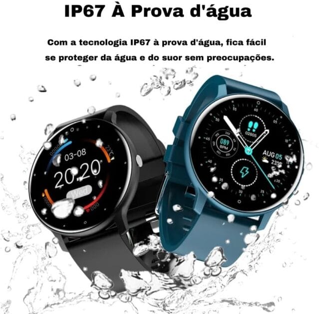 <p><strong>Smartwatch MyFit PRO 2024: Relógio Bluetooth IP67 44mm por R$126,40 na ECHOICESTORE!</strong></p>