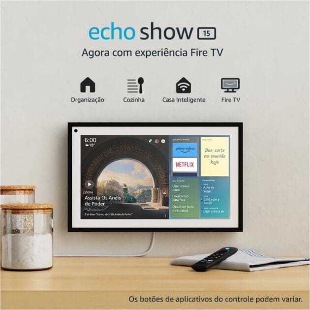 <p><strong>Echo Show 15: Smart Display 15,6" com Alexa e Fire TV por R$ 649,00 – Transforme sua Casa!</strong></p>