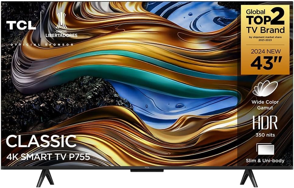 <p><strong>Garanta já sua TCL LED SMART TV 43” P755 4K UHD por R$1.849,00 – Imperdível!</strong></p>