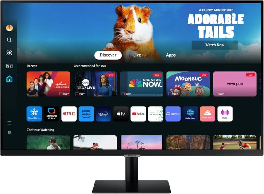 <p><strong>Aproveite! Monitor Samsung M5 FHD de 32" com Smart TV e Jogos por R$3.546,57!</strong></p>