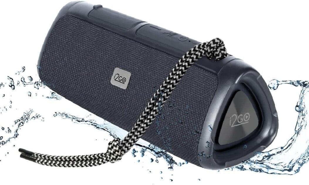 <p><strong>I2GO: Caixa de Som Bluetooth 12W RMS Resistente à Água – Só R$187,88!</strong></p>