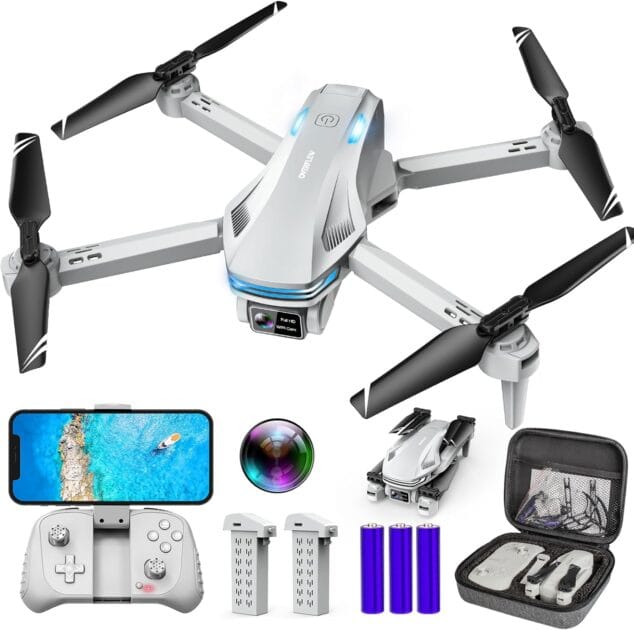 <p><strong>Loiley: Drone FPV 1080p com Câmera, Controle por Voz e 2 Baterias por R$589,01!</strong></p>