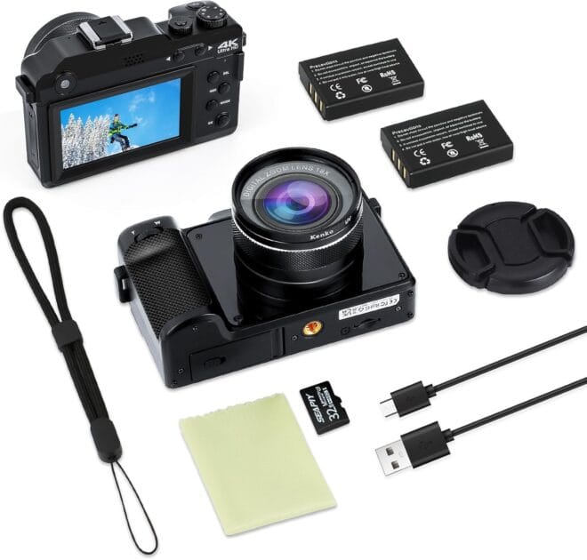 <p><strong>Fueiyita: Capture Momentos Incríveis com Câmera Digital 4K de 56 MP!</strong></p>