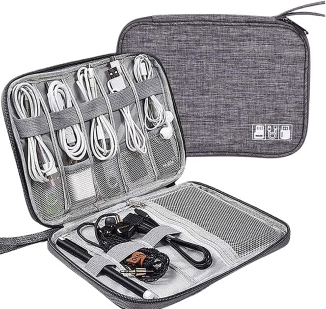 <p><strong>ESTLINY: Bolsa Organizadora Portátil para Cabos e Acessórios a R$44,99!</strong></p>
