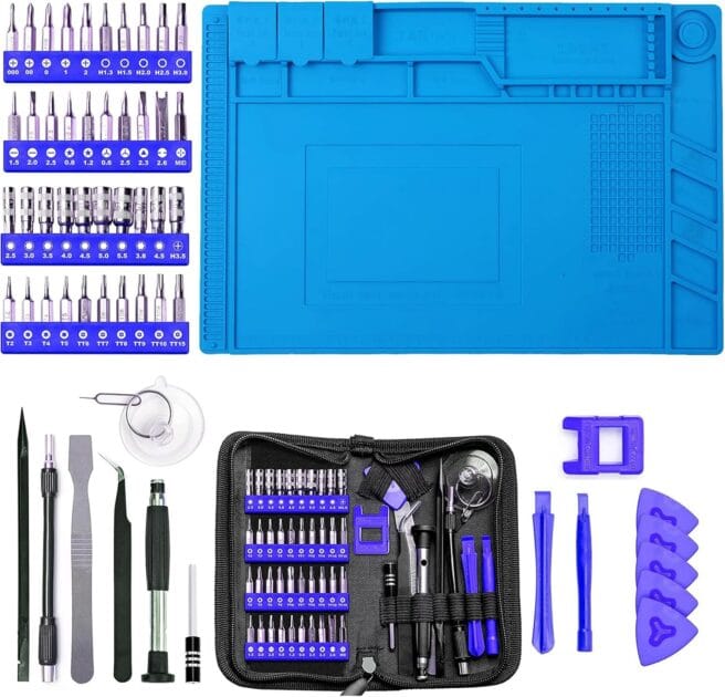 <p><strong>Kit Manutenção Celular 56em1 + Manta Magnética por R$139,90 - Garantia de Reparo Eficiente!</strong></p>