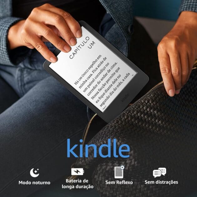 <p><strong>Kindle 11ª Geração (2022) – Leve, 300 ppi e 32GB por R$ 499,00! Aproveite!</strong></p>