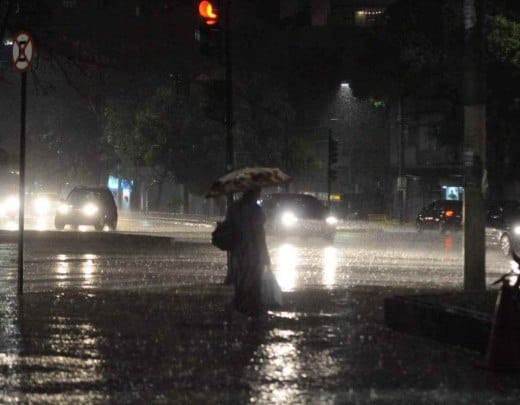 Chuva e vento forte em BH: alerta para esta terça-feira