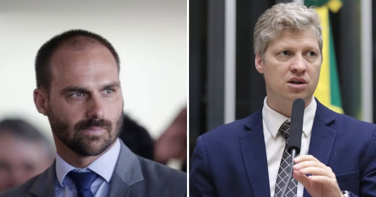 Eduardo Bolsonaro afirma que Van Hattem divide a direita