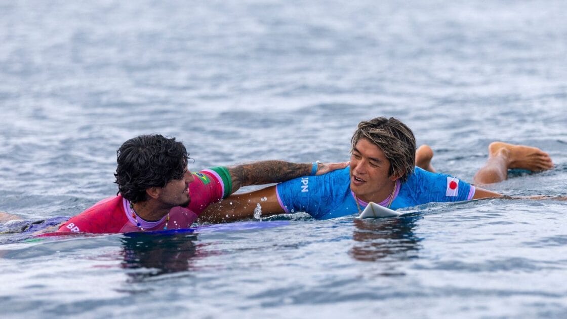 Kanoa Igarashi comenta foto de Medina após Olimpíadas